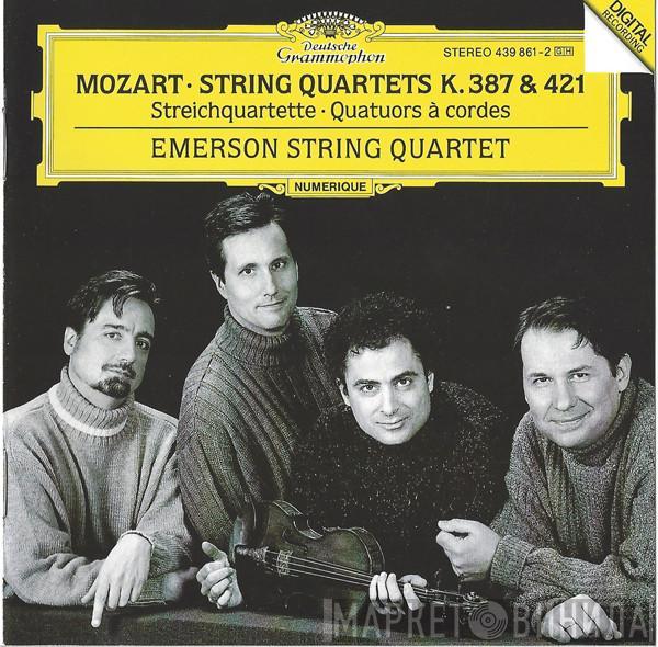 Wolfgang Amadeus Mozart, Emerson String Quartet - String Quartets K. 387 & 421 = Streichquartette = Quatuors À Cordes