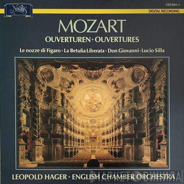 , Wolfgang Amadeus Mozart , English Chamber Orchestra  Leopold Hager  - Ouverturen • Ouvertures