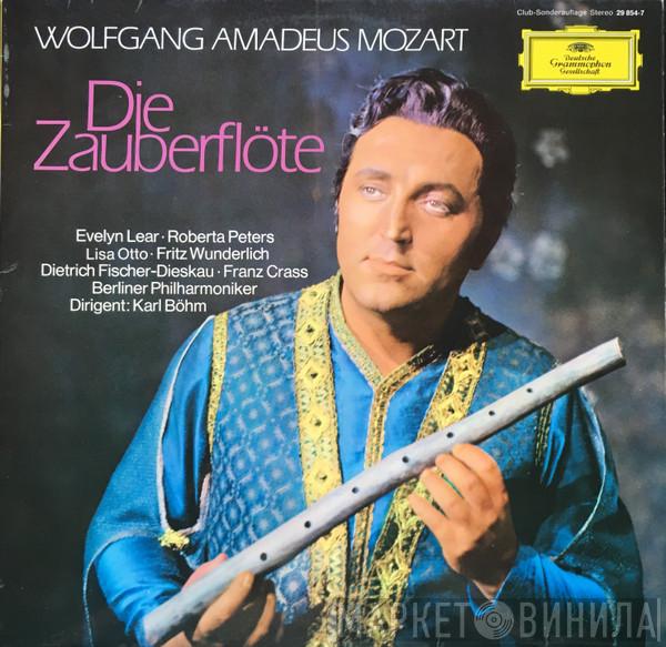 , Wolfgang Amadeus Mozart , Evelyn Lear , Roberta Peters , Lisa Otto , Fritz Wunderlich , Dietrich Fischer-Dieskau , Franz Crass  Karl Böhm  - Die Zauberflöte. Opernquerschnitt