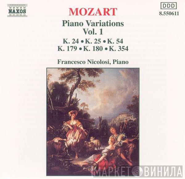 Wolfgang Amadeus Mozart, Francesco Nicolosi - Piano Variations, Vol. 1