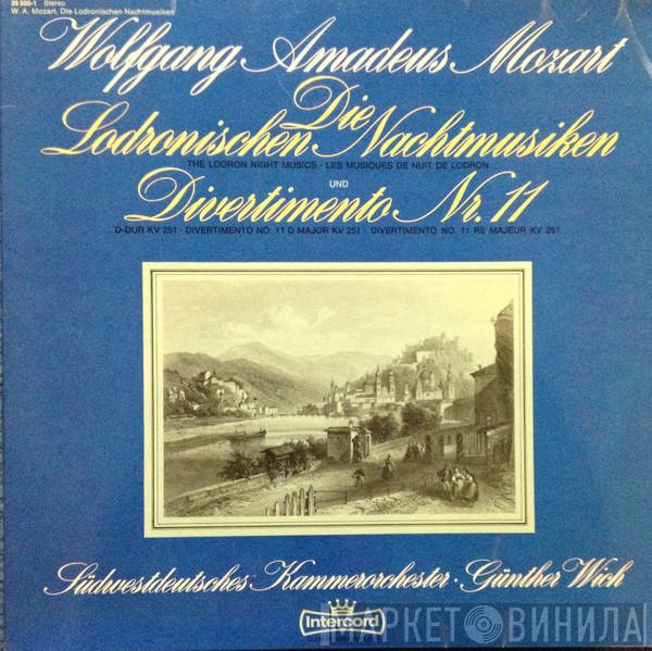 Wolfgang Amadeus Mozart, Günther Wich, Südwestdeutsches Kammerorchester - Die Lodronischen Nachtmusiken Und Divertimento Nr. 11