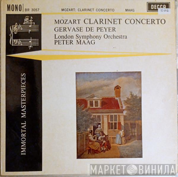 Wolfgang Amadeus Mozart, Gervase de Peyer, The London Symphony Orchestra, Peter Maag - Clarinet Concerto