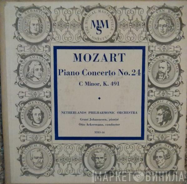 , Wolfgang Amadeus Mozart , Grant Johannesen , Nederlands Philharmonisch Orkest  Otto Ackermann  - Piano Concerto No. 24 C Minor, K 491