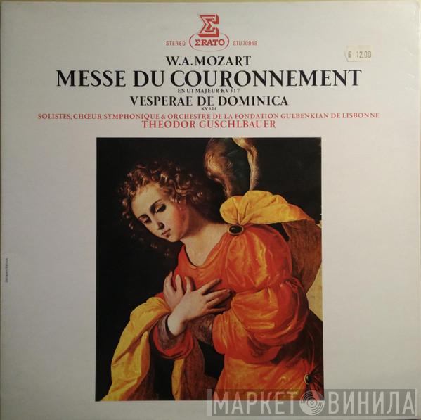 Wolfgang Amadeus Mozart, Gulbenkian Orchestra, Chorus Of The Gulbenkian Foundation, Theodor Guschlbauer - Messe Du Couronnement - Vesperae De Dominica