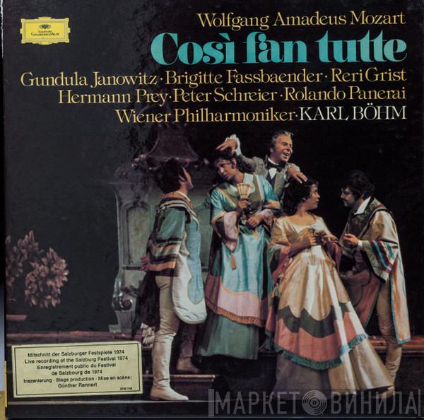 Wolfgang Amadeus Mozart, Gundula Janowitz, Brigitte Fassbaender, Reri Grist, Hermann Prey, Peter Schreier, Rolando Panerai, Wiener Philharmoniker, Karl Böhm - Così Fan Tutte