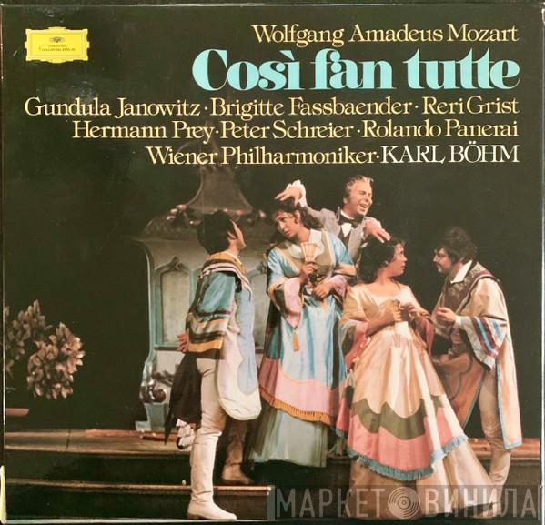 Wolfgang Amadeus Mozart, Gundula Janowitz, Brigitte Fassbaender, Reri Grist, Hermann Prey, Peter Schreier, Rolando Panerai, Wiener Philharmoniker, Karl Böhm - Così Fan Tutte