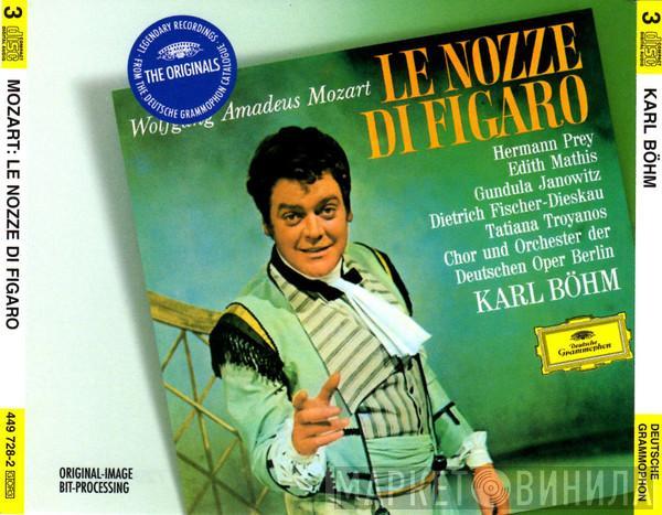 - Wolfgang Amadeus Mozart , Hermann Prey , Edith MAthis , Gundula Janowitz , Dietrich Fischer-Dieskau , Tatiana Troyanos , Chor der Deutschen Oper Berlin , Orchester Der Deutschen Oper Berlin  Karl Böhm  - Le Nozze Di Figaro