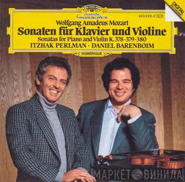 , Wolfgang Amadeus Mozart , Itzhak Perlman  Daniel Barenboim  - Sonaten Für Klavier Und Violine = Sonatas For Piano And Violin K. 378 • 379 • 380