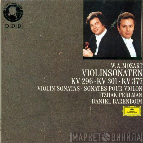 , Wolfgang Amadeus Mozart , Itzhak Perlman  Daniel Barenboim  - Violinsonaten KV 296 ･ KV 301 ･ KV 377