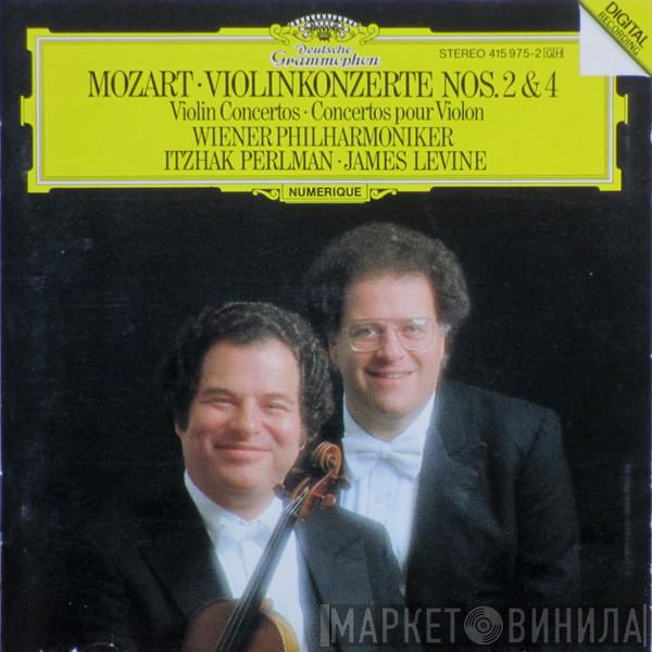 - Wolfgang Amadeus Mozart , Itzhak Perlman , Wiener Philharmoniker  James Levine   - Violinkonzerte Nos. 2 & 4