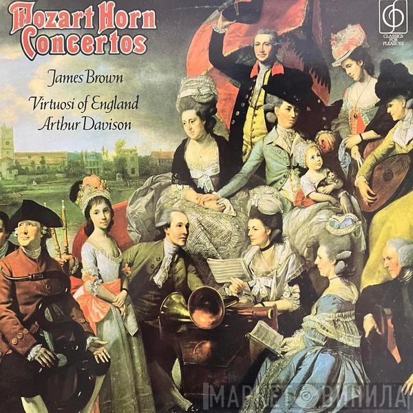 Wolfgang Amadeus Mozart, James W. Brown , The Virtuosi Of England, Arthur Davison - Mozart Horn Concertos