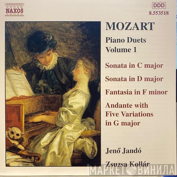 Wolfgang Amadeus Mozart, Jenö Jandó, Zsuzsa Kollár - Piano Duets Volume 1