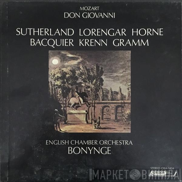 Wolfgang Amadeus Mozart, Joan Sutherland, Pilar Lorengar, Marilyn Horne, Gabriel Bacquier, Werner Krenn, Donald Gramm, English Chamber Orchestra, Richard Bonynge - Don Giovanni