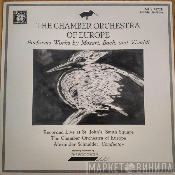 , Wolfgang Amadeus Mozart , Johann Sebastian Bach , Antonio Vivaldi , The Chamber Orchestra Of Europe  Alexander Schneider  - Performs Works By Mozart, Bach, And Vivaldi