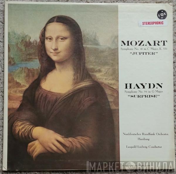 , Wolfgang Amadeus Mozart , Joseph Haydn - Dir. : Orchester Des NWDR Hamburg  Leopold Ludwig  - Mozart: Symphony No 41, C Major "Jupiter"; Haydn: Symphony No 94, G Major "Surprise" - Paukenschlag