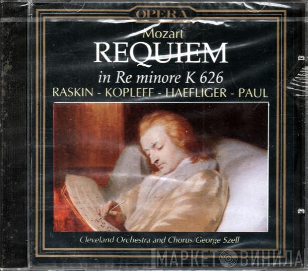 , Wolfgang Amadeus Mozart , Judith Raskin , Florence Kopleff , Ernst Haefliger , Thomas Paul  And The Cleveland Orchestra | The Cleveland Orchestra Chorus  George Szell  - Requiem In Re Minore KV 626