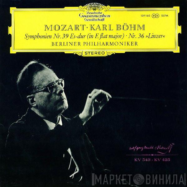 • Wolfgang Amadeus Mozart , Karl Böhm  Berliner Philharmoniker  - Symphonien Nr. 39 Es-Dur • Nr. 36 »Linzer«