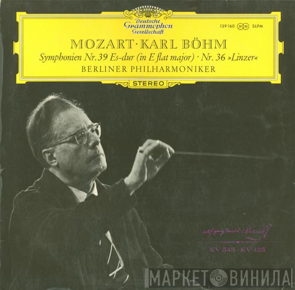 • Wolfgang Amadeus Mozart , Karl Böhm  Berliner Philharmoniker  - Symphonien Nr. 39 Es-Dur (In E Flat Major) • Nr. 36 »Linzer«