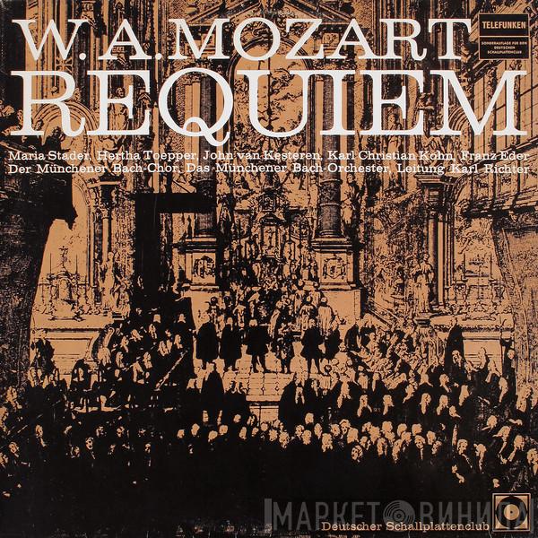 , Wolfgang Amadeus Mozart , Karl Richter , Münchener Bach-Chor  Münchener Bach-Orchester  - Requiem