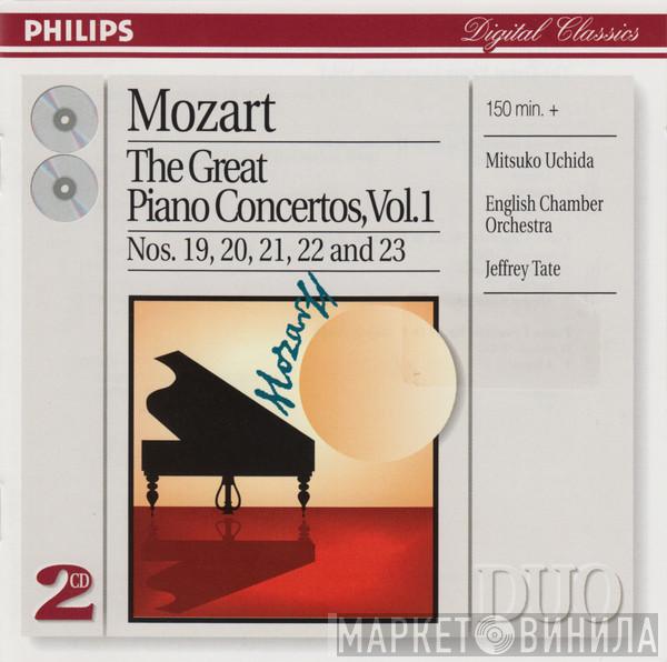 Wolfgang Amadeus Mozart, Mitsuko Uchida, English Chamber Orchestra, Jeffrey Tate - The Great Piano Concertos, Vol. 1 (Nos. 19, 20, 21, 22 And 23)