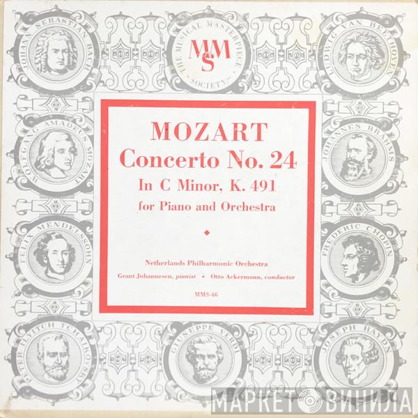 , Wolfgang Amadeus Mozart , Nederlands Philharmonisch Orkest , Grant Johannesen  Otto Ackermann  - Concerto No. 24 In C Minor, K. 491 For Piano And Orchestra