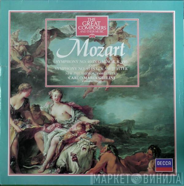 Wolfgang Amadeus Mozart, New Philharmonia Orchestra, Carlo Maria Giulini - Symphony No. 40 In G Minor, K.550 And Symphony No. 41 In C, K.551 'Jupiter'