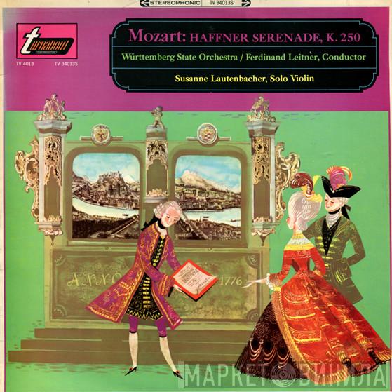 Wolfgang Amadeus Mozart, Orchester Der Württembergischen Staatstheater Stuttgart, Ferdinand Leitner, Susanne Lautenbacher - Haffner Serenade, K. 250