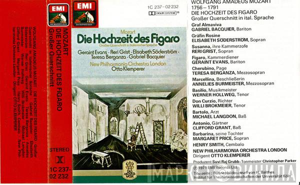 , Wolfgang Amadeus Mozart , Otto Klemperer  New Philharmonia Orchestra  - Die Hochzeit Des Figaro - Grosser Querschnitt