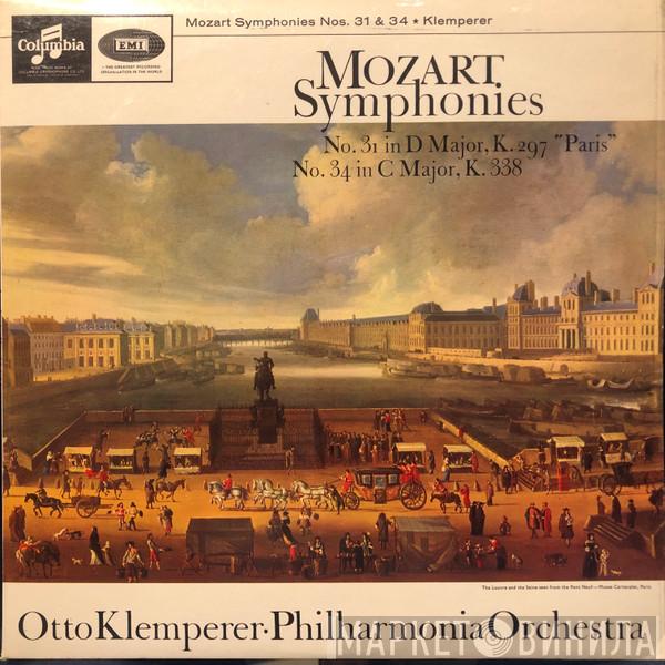 Wolfgang Amadeus Mozart, Otto Klemperer, Philharmonia Orchestra - Symphony No. 31 In D Major, Symphony No. 34 In C Major