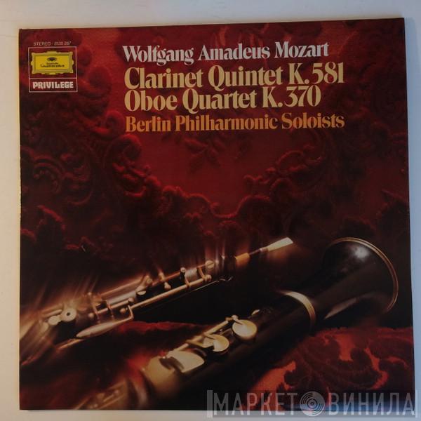 Wolfgang Amadeus Mozart, Philharmonische Solisten Berlin - Klarinettenquintett Clarinet Quintet In A Major K.581 Oboe Quartet K. 370