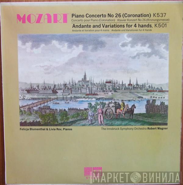 Wolfgang Amadeus Mozart - Piano Concerto No 26 (Coronation) K537 / Andante And Variations For 4 Hands, K501