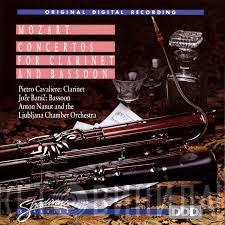 Wolfgang Amadeus Mozart, Pietro Cavalière, Jože Banič, Anton Nanut, Komorni Orkester RTV Ljubljana - Concertos for Clarinet and Bassoon