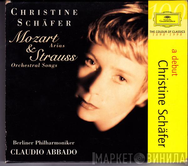Wolfgang Amadeus Mozart, Richard Strauss, Christine Schäfer, Berliner Philharmoniker, Claudio Abbado - Mozart and Strauss - Orchestral Songs