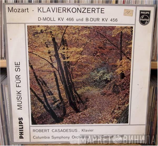 , Wolfgang Amadeus Mozart , Robert Casadesus , Columbia Symphony Orchestra  George Szell  - Klavierkonzerte D-Moll KV 466 und B-Dur KV 456