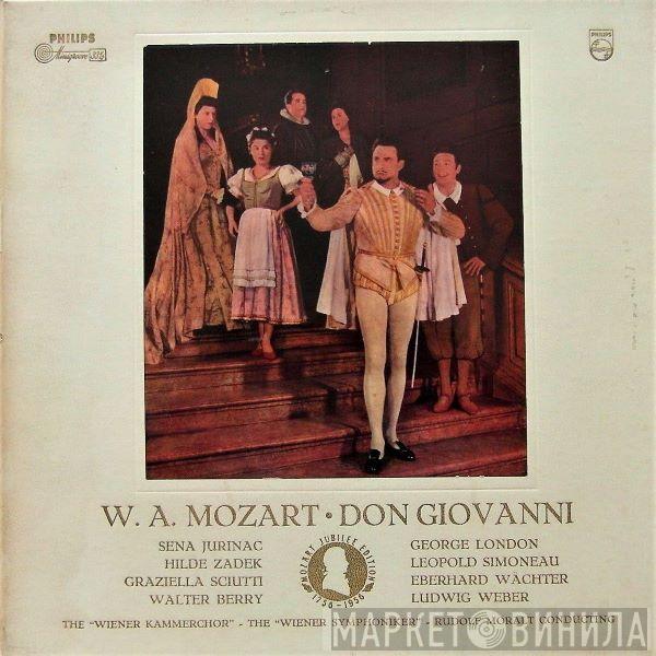 Wolfgang Amadeus Mozart, Rudolf Moralt, George London , Leopold Simoneau, Walter Berry, Eberhard Wächter, Ludwig Weber, Hilde Zadek, Sena Jurinac, Graziella Sciutti, Wiener Symphoniker, Wiener Kammerchor - Don Giovanni K.V. 527 (Complete)