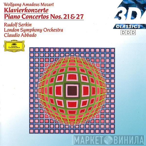 , Wolfgang Amadeus Mozart , Rudolf Serkin , The London Symphony Orchestra  Claudio Abbado  - Piano Concertos Nos. 21 & 27