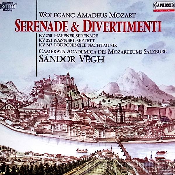 - Wolfgang Amadeus Mozart - Sándor Végh  Camerata Academica Salzburg  - Serenade & Divertimenti