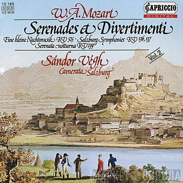 - Wolfgang Amadeus Mozart , Sándor Végh  Camerata Academica Salzburg  - Serenaden & Divertimenti, Vol. 2