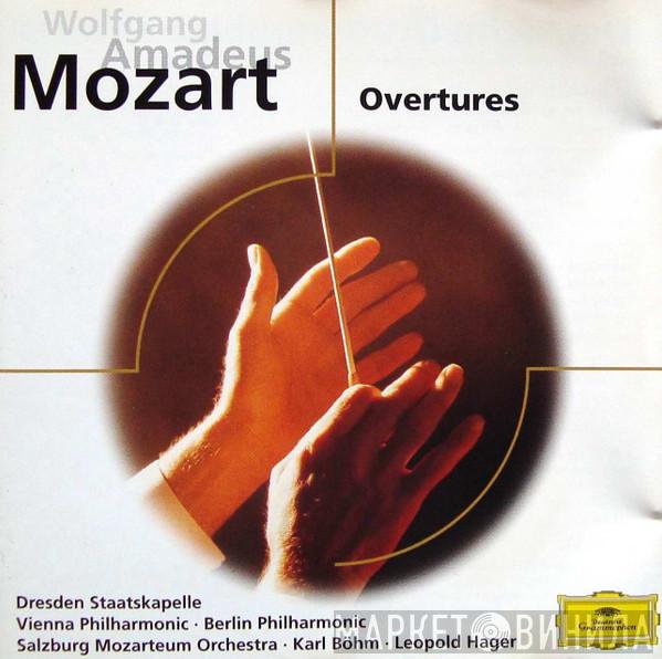 Wolfgang Amadeus Mozart, Staatskapelle Dresden, Wiener Philharmoniker, Berliner Philharmoniker, Das Mozarteum Orchester Salzburg, Karl Böhm, Leopold Hager - Overtures