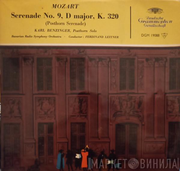 Wolfgang Amadeus Mozart, Symphonie-Orchester Des Bayerischen Rundfunks, Karl Benzinger, Ferdinand Leitner - Serenade Nr. 9 D-dur KV 320 (Posthorn-Serenade)