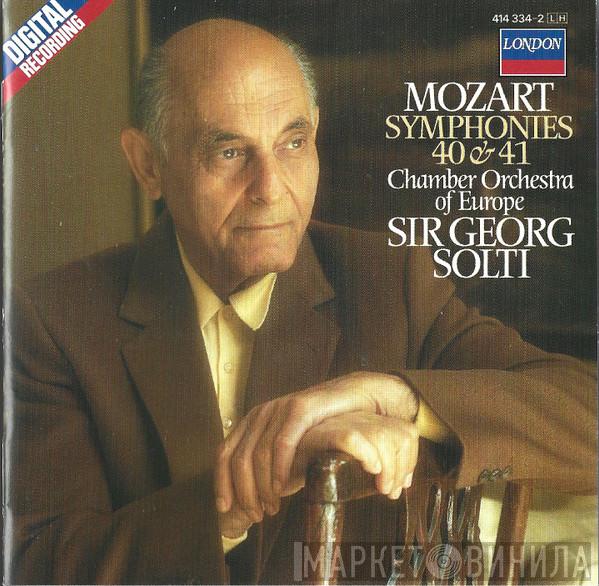 , Wolfgang Amadeus Mozart , The Chamber Orchestra Of Europe  Georg Solti  - Symphonies 40 & 41