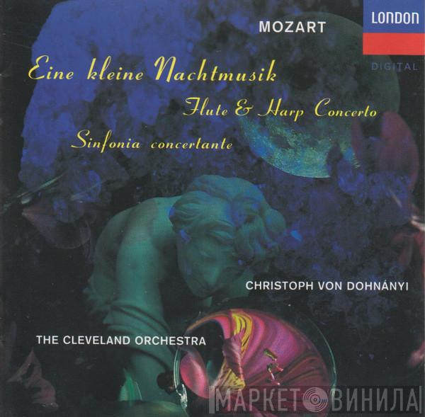 , Wolfgang Amadeus Mozart , The Cleveland Orchestra  Christoph von Dohnányi  - Eine Kleine Nachtmusik - Flute & Harp Concerto - Sinfonia Concertante