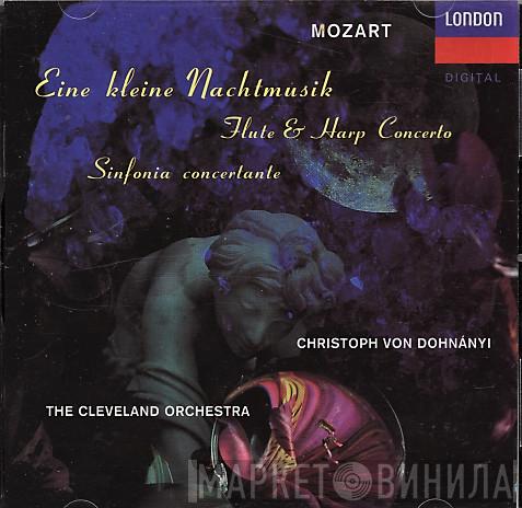 , Wolfgang Amadeus Mozart , The Cleveland Orchestra  Christoph von Dohnányi  - Eine Kleine Nachtmusik - Flute & Harp Concerto - Sinfonia Concertante