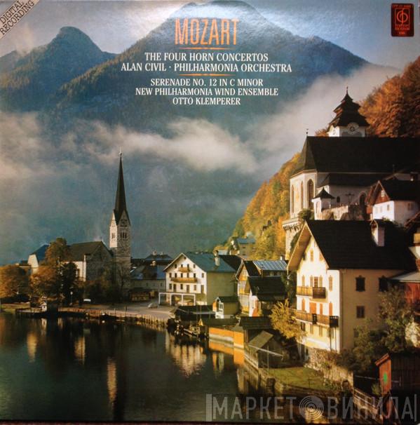 Wolfgang Amadeus Mozart - The Four Horn Concertos, Alan Civil - Philharmonia Orchestra, Serenade No. 12 In C Minor, * New Philharmonia Wind Ensemble, Otto Klemperer