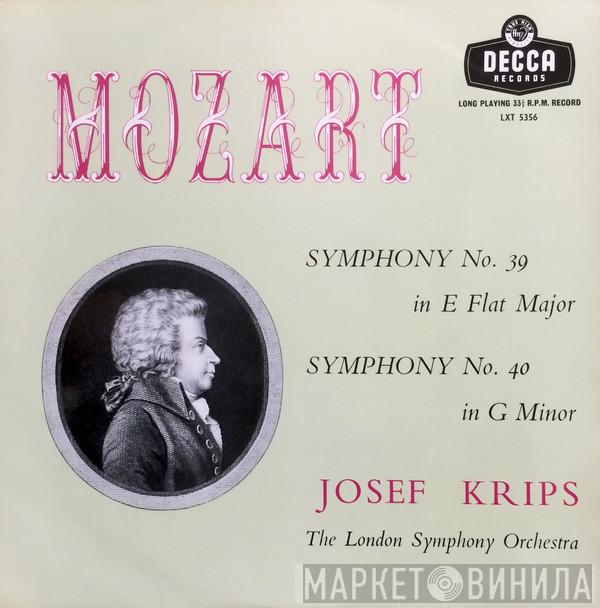 Wolfgang Amadeus Mozart, The London Symphony Orchestra, Josef Krips - Symphony No. 39, Symphony No. 40
