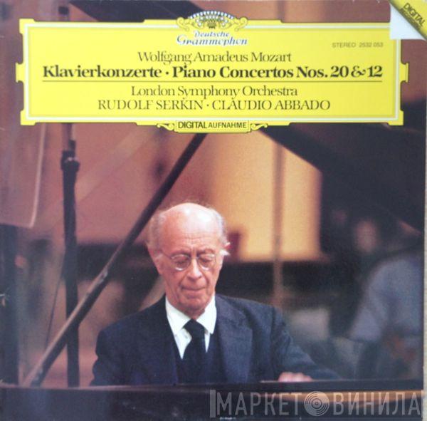 , Wolfgang Amadeus Mozart , The London Symphony Orchestra , Rudolf Serkin  Claudio Abbado  - Klavierkonzerte • Piano Concertos Nos. 20 & 12