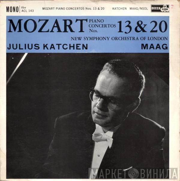 Wolfgang Amadeus Mozart, The New Symphony Orchestra Of London, Julius Katchen, Peter Maag - Mozart Piano Concertos Nos. 13 & 20