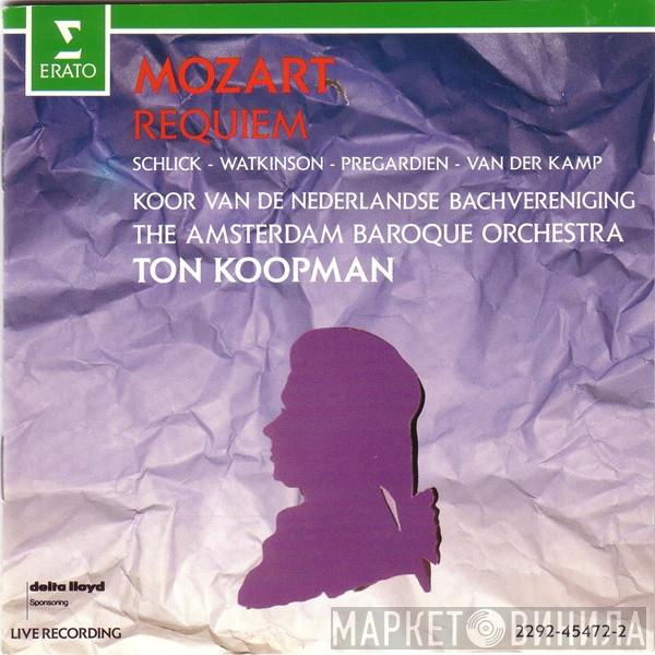 , Wolfgang Amadeus Mozart , Ton Koopman , The Amsterdam Baroque Orchestra  Koor Van De Nederlandse Bachvereniging  - Requiem