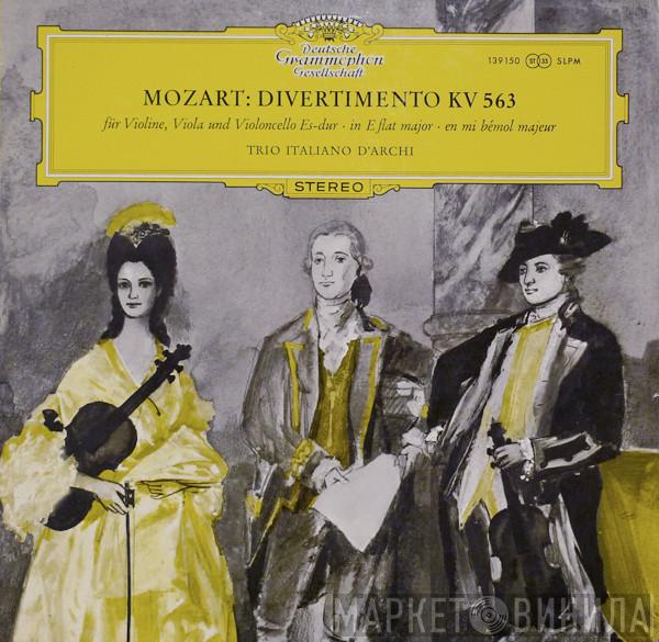 Wolfgang Amadeus Mozart, Trio Italiano D'Archi - Divertimento KV 563