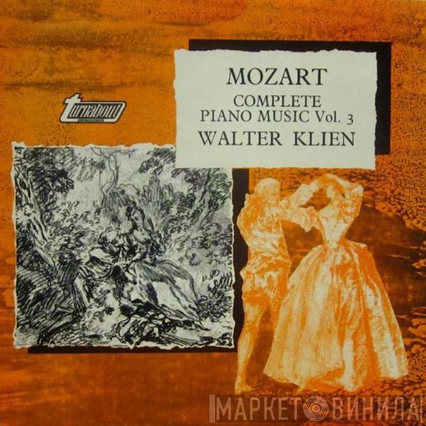 Wolfgang Amadeus Mozart, Walter Klien - Complete Piano Music Vol. 3